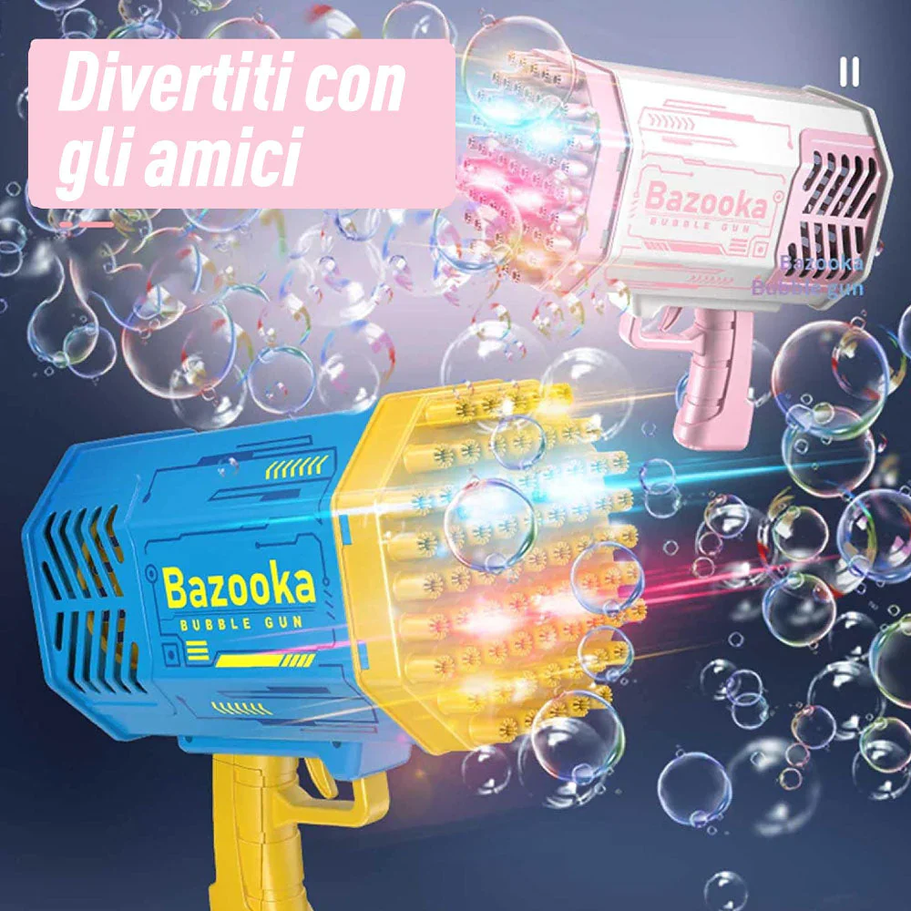 Bazooka Bubble pistola bolle di sapone - Image 3