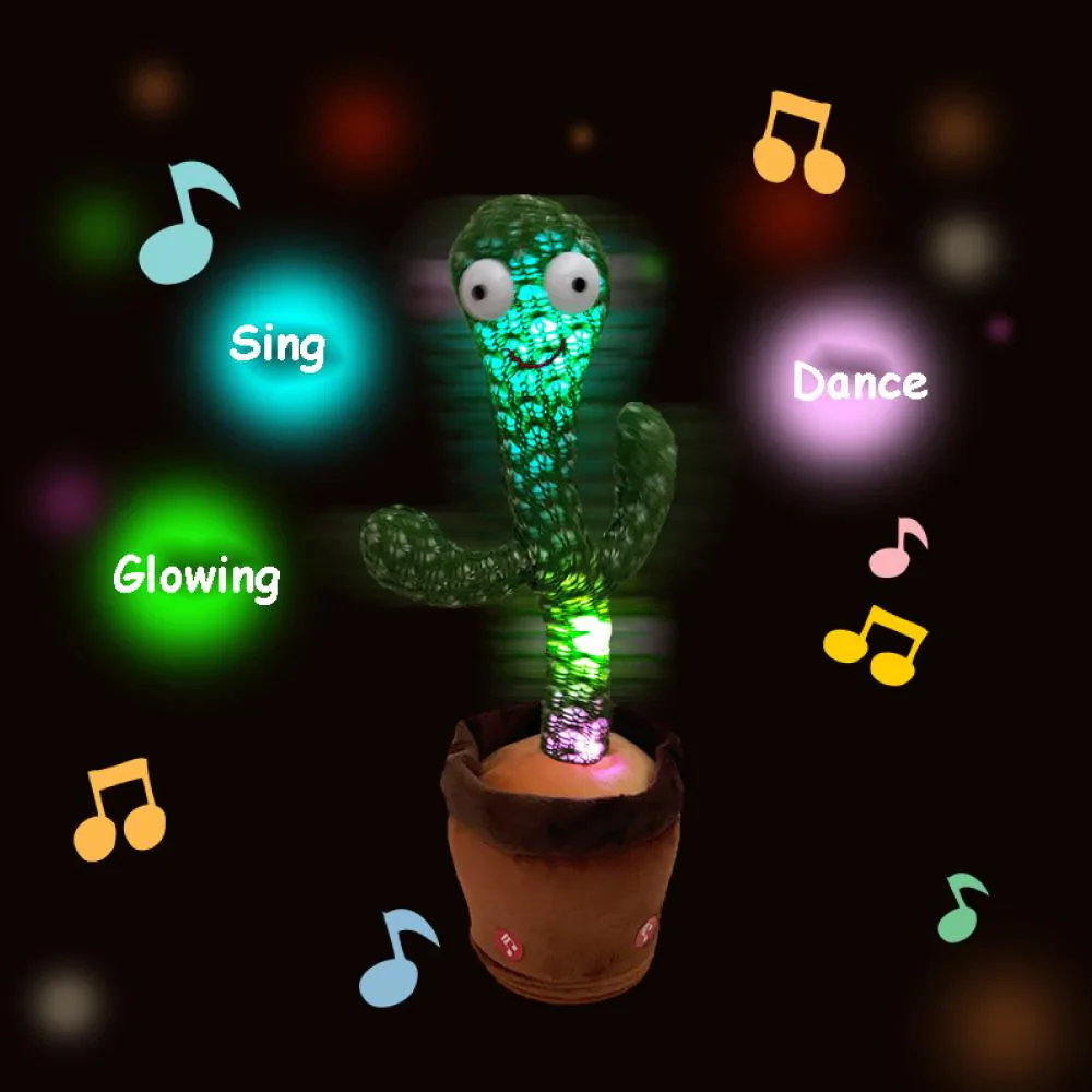 (2 Pezzi) Cactus Ballerino a ritmo di musica e ripete - Image 3
