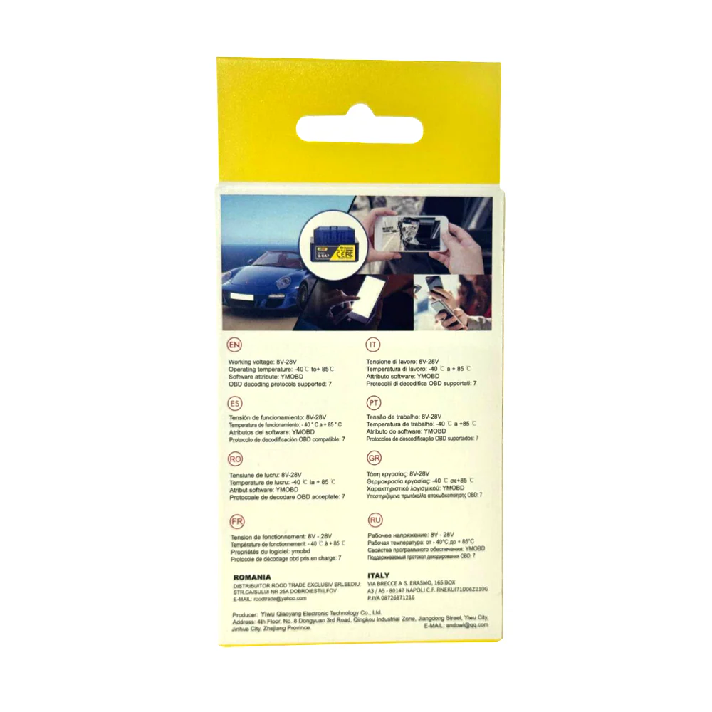 Dispositivo Diagnostico Auto OBD2 Bluetooth Obdii - Image 4