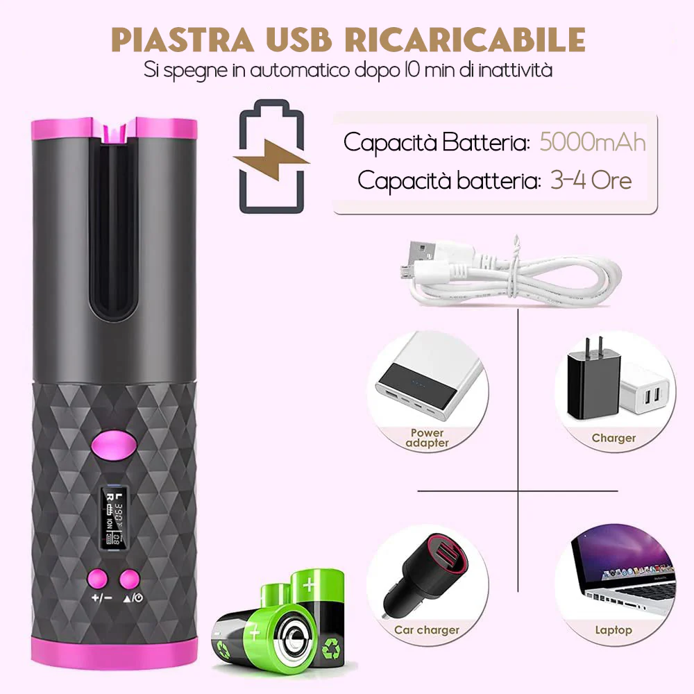 Piastra ricci automatica - Image 4