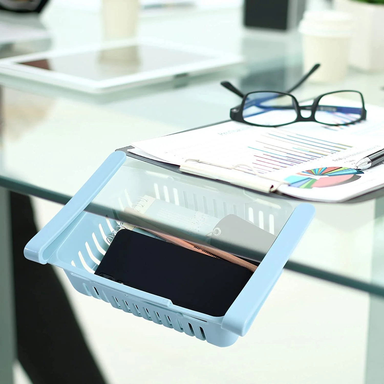 Kit cestino 4 vassoi riquadri per frigorifero - Image 5