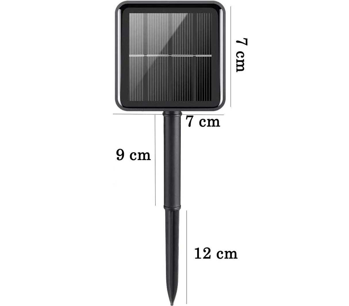 Luci a led per esterni con pannello solare - Image 4
