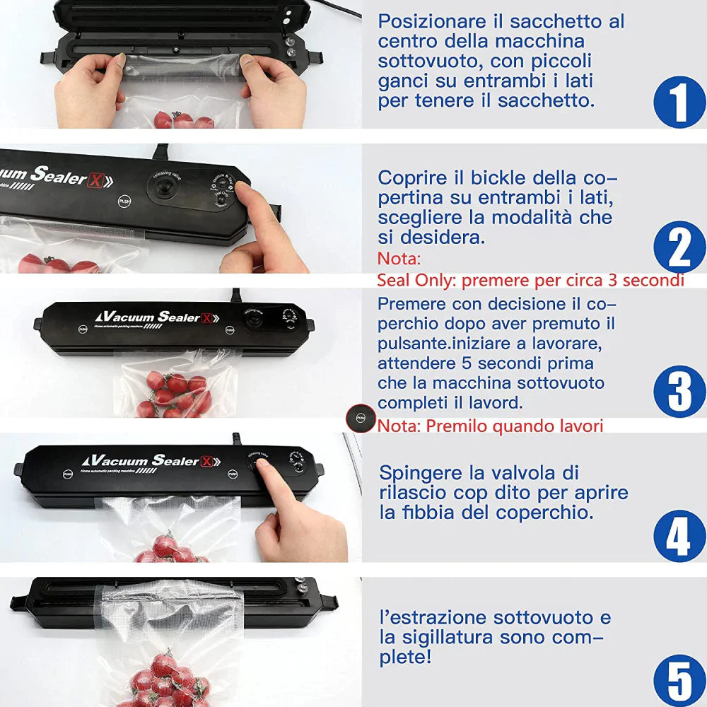 Macchina Sottovuoto professionale per Alimenti Freschi - Image 5