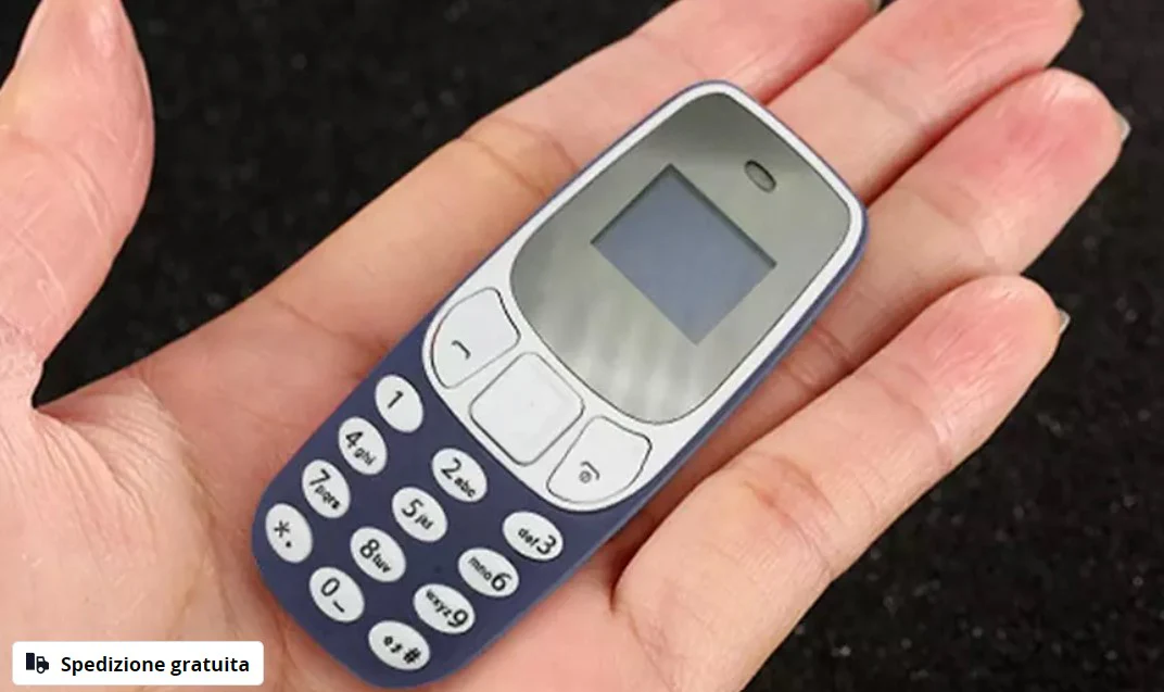 Mini Telefono Cellulare, Bluetooth, Dual Sim, Gsm, Mp3 - Image 3