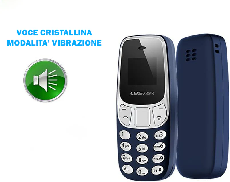 Mini Telefono Cellulare, Bluetooth, Dual Sim, Gsm, Mp3 - Image 4