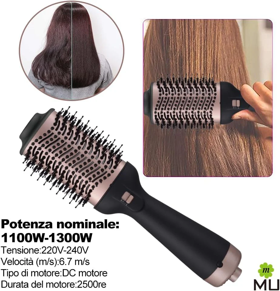 Spazzola Asciugacapelli 3 in 1, Asciuga, Liscia e Volumizza i capelli - Image 3