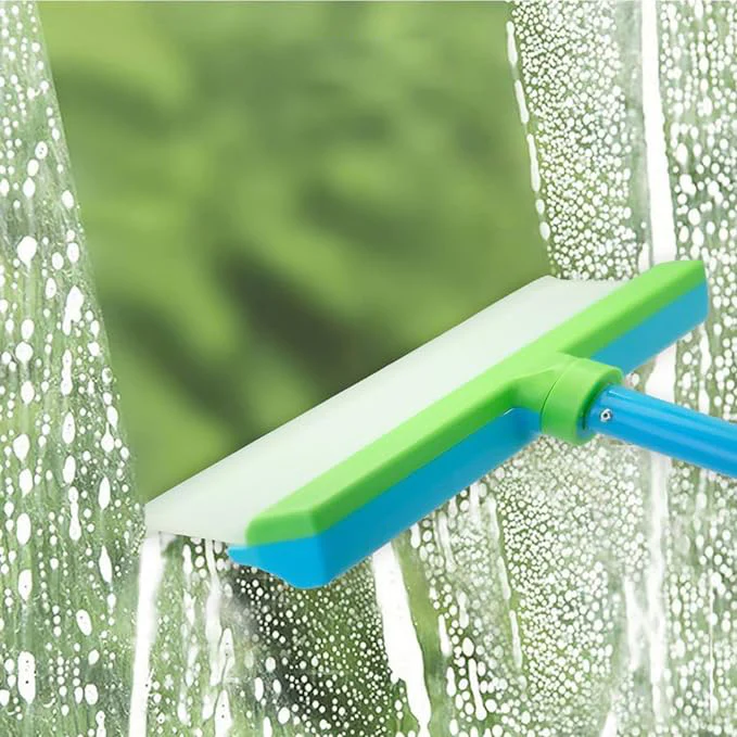 Lavavetri in silicone SMART con Vaschetta Raccogli Acqua integrata, Pulisci i Vetri senza striature, Vetri senza aloni, Lavavetri professionale di alta qualità - Image 5