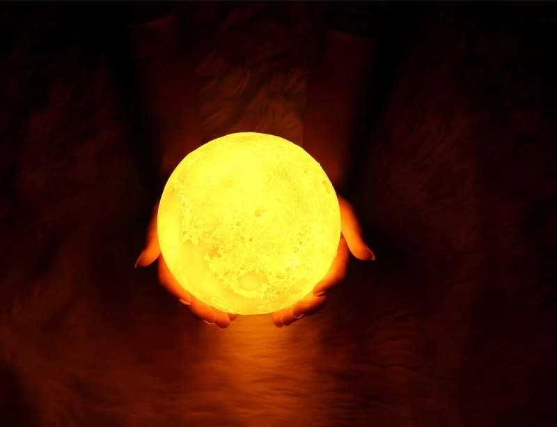 Profumatore Ambiente Luna a Led ✦ Lampada da comodino ✦ Atmosfera magica - Image 13