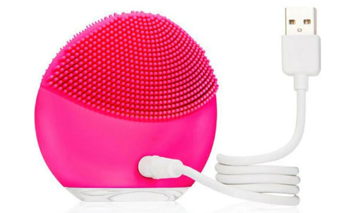 Spazzola elettrica pulizia viso 5 modalita massaggio vibrante - Image 4