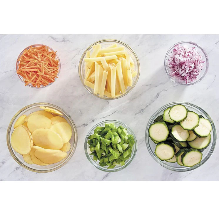 Mandolina Samurai A Pressione Originale 4 in 1, Tagliaverdure 4 in 1, Affettatrice Professionale, Tritatutto Da Cuinca, Multifunzione - Image 4