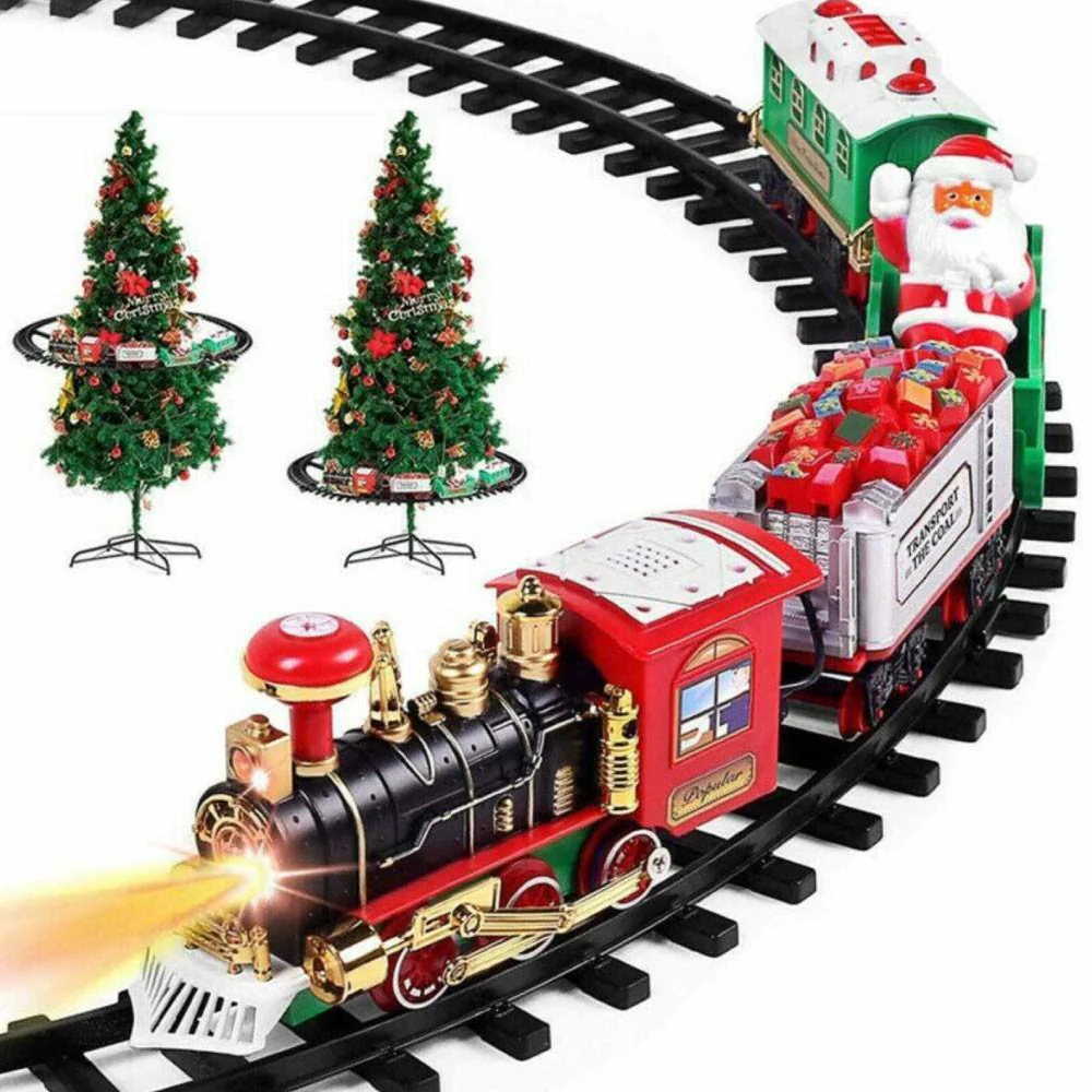 Trenino albero di natale, trenino di babbo natale - Image 11